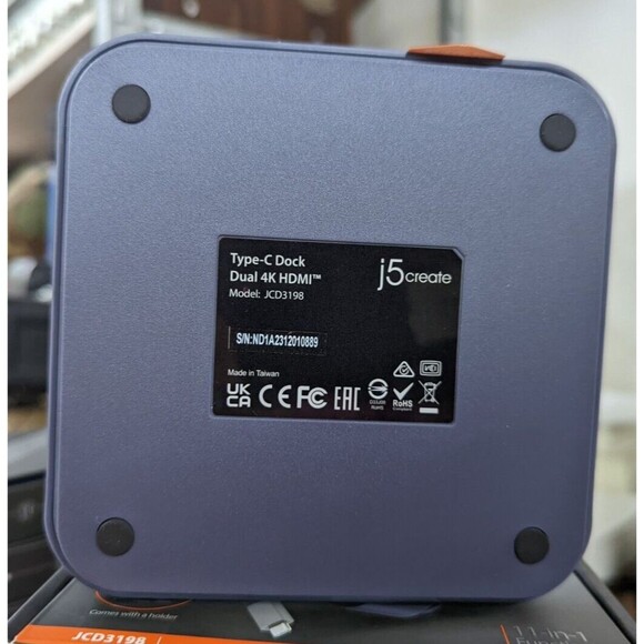 D- j5create Type-C Dock Dual 4K HDMI (JCD3198) - Open Box - Picture 12 of 14